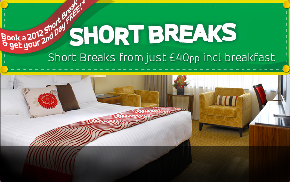 Short breaks from �40pp